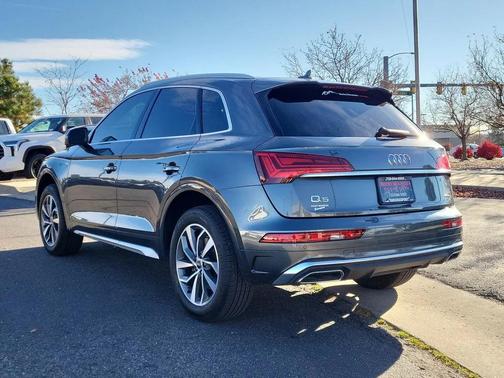 Gray 2022 Audi Q5 45 S line Premium Plus