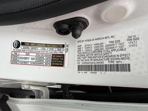 2016 Honda CR-V EX