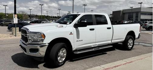 White 2024 RAM 2500 Big Horn Crew Cab 4x4 8' Box