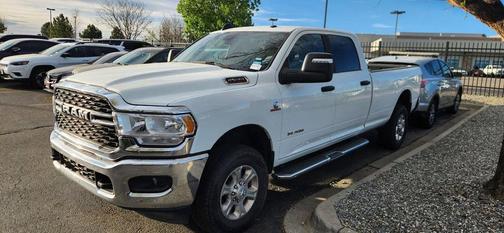White 2024 RAM 2500 Big Horn Crew Cab 4x4 8' Box