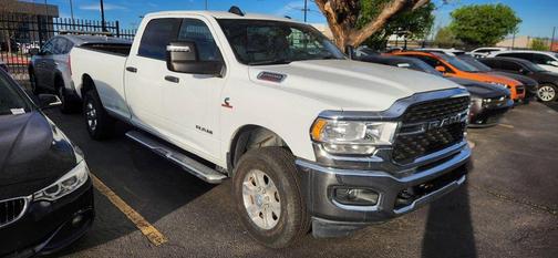 White 2024 RAM 2500 Big Horn Crew Cab 4x4 8' Box