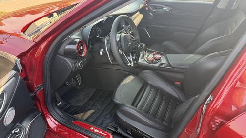 Red 2018 Alfa Romeo Giulia Ti Sport