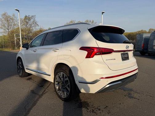 Quartz White 2021 Hyundai SANTA FE Calligraphy