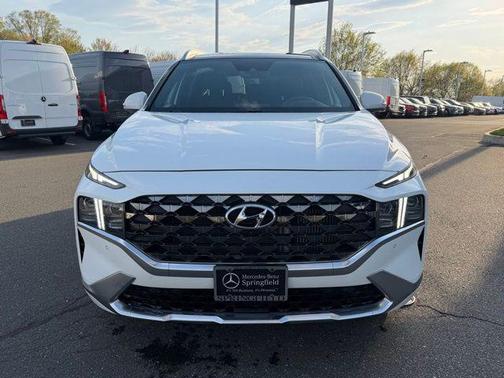 Quartz White 2021 Hyundai SANTA FE Calligraphy