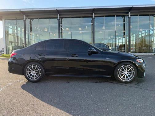 Black 2023 Mercedes-Benz AMG C 43 4MATIC