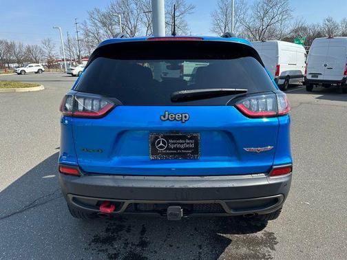 Hydro Blue Pearlcoat 2019 Jeep Cherokee Trailhawk Elite
