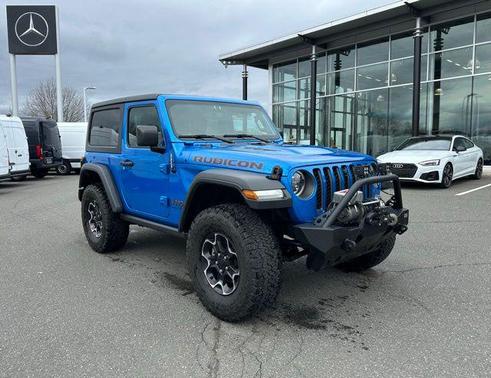 Hydro Blue Pearl Coat 2023 Jeep Wrangler Rubicon