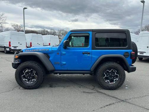 Hydro Blue Pearl Coat 2023 Jeep Wrangler Rubicon