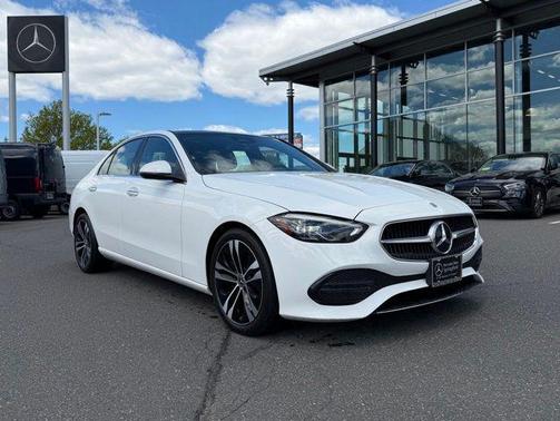 Polar White 2022 Mercedes-Benz C-Class C 300 4MATIC