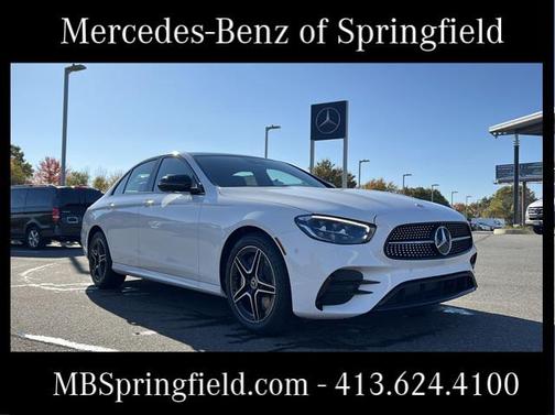 White 2023 Mercedes-Benz E-Class 4MATIC