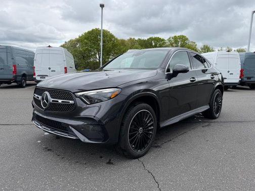 Graphite Gray Metallic 2024 Mercedes-Benz GLC 300 4MATIC Coupe