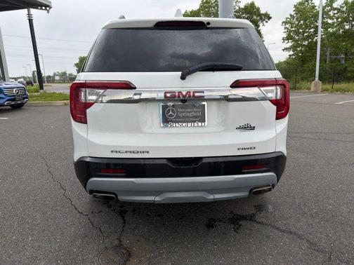 Summit White 2021 GMC Acadia AWD SLE