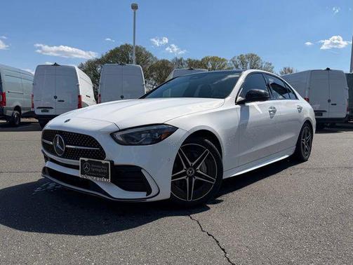 Polar White 2023 Mercedes-Benz C-Class C 300 4MATIC