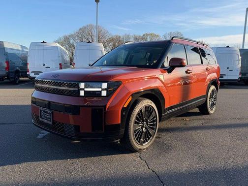 Orange 2025 Hyundai SANTA FE HEV Calligraphy