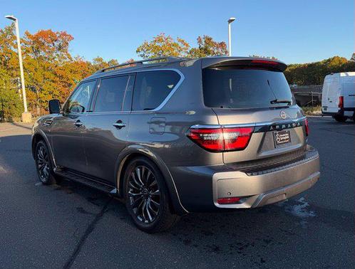 Gun Metallic 2021 Nissan Armada Platinum 4WD
