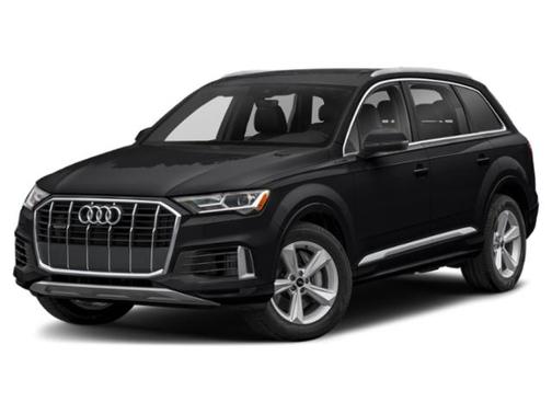 Black 2021 Audi Q7 45 Premium Plus