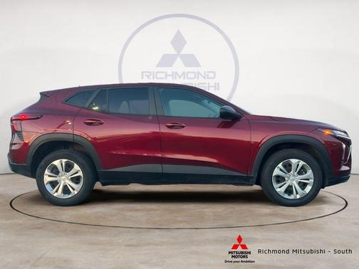 Crimson Metallic 2024 Chevrolet Trax LS
