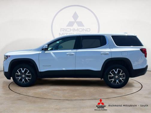 Summit White 2022 GMC Acadia SLE
