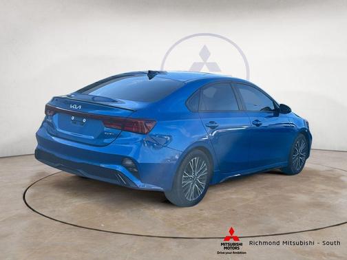 Blue 2024 Kia Forte GT-Line