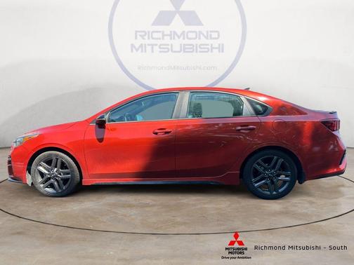 Fire Orange 2020 Kia Forte GT-Line