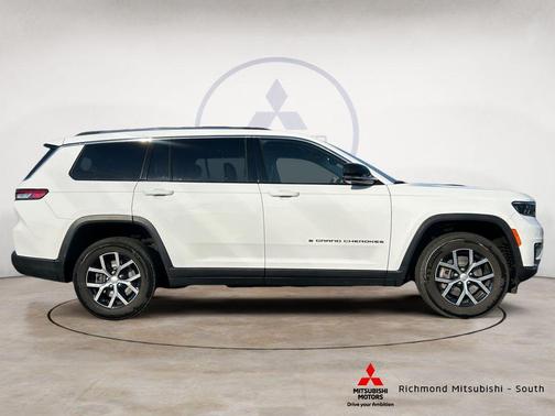 Bright White Clearcoat 2023 Jeep Grand Cherokee L Limited
