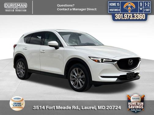 Snowflake White Pearl Mica 2019 Mazda CX-5 Grand Touring