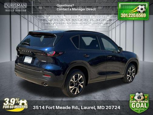 Navy Blue Mica 2026 Mazda CX-5 2.5 S Preferred Package