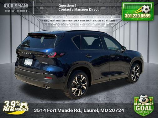 Navy Blue Mica 2026 Mazda CX-5 2.5 S Preferred Package