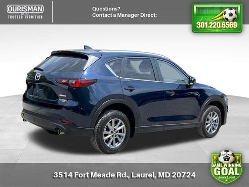 Deep Crystal Blue Mica 2023 Mazda CX-5 2.5 S Select Package