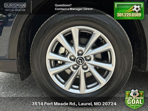 Deep Crystal Blue Mica 2023 Mazda CX-5 2.5 S Select Package