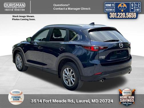 Deep Crystal Blue Mica 2023 Mazda CX-5 2.5 S Select Package
