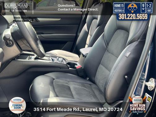 Deep Crystal Blue Mica 2023 Mazda CX-5 2.5 S Select Package
