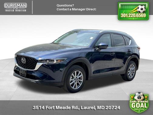 Deep Crystal Blue Mica 2023 Mazda CX-5 2.5 S Select Package