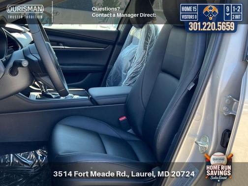 Platinum Quartz Metallic 2026 Mazda Mazda3 FWD w/Preferred Package