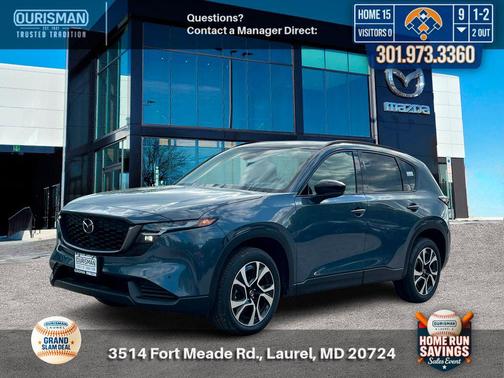 Polymetal Gray Metallic 2026 Mazda CX-5 2.5 S Preferred Package