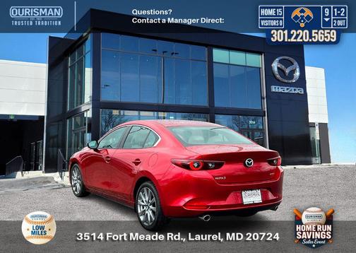 Soul Red Crystal Metallic 2024 Mazda Mazda3 FWD w/Preferred Package