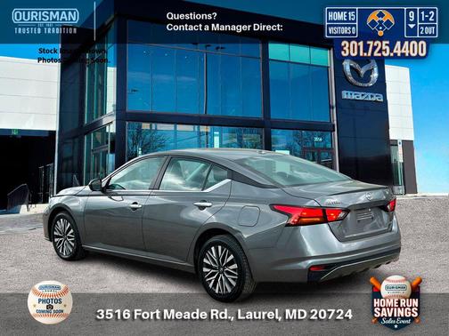 Gun Metallic 2024 Nissan Altima 2.5 SV