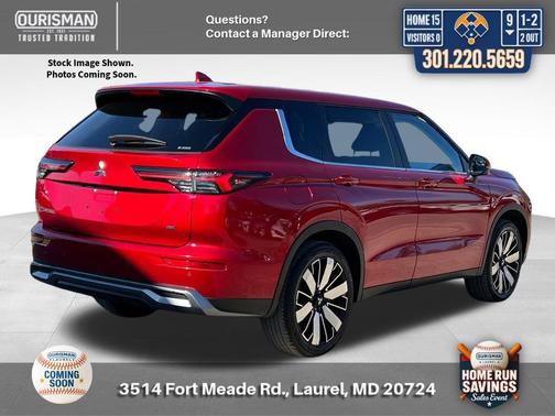 Red Diamond 2025 Mitsubishi Outlander SE 2.5 S-AWC