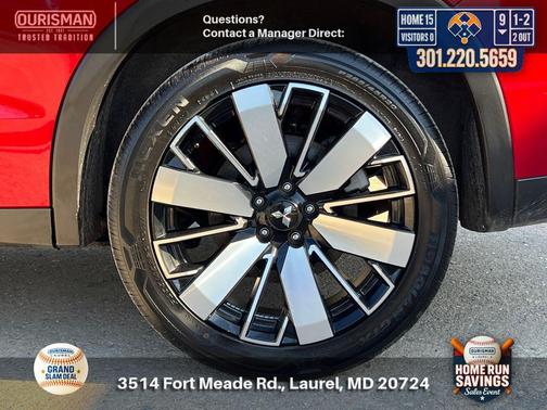 Red Diamond 2025 Mitsubishi Outlander SE 2.5 S-AWC