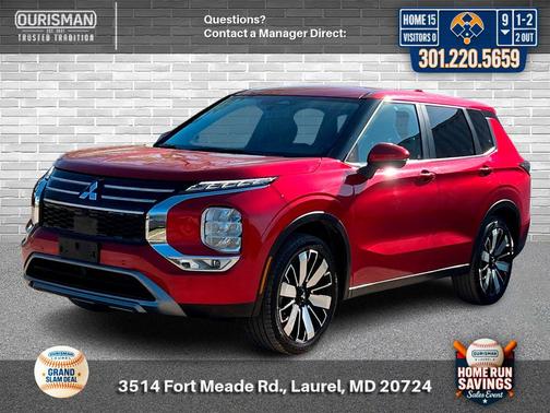 Red Diamond 2025 Mitsubishi Outlander SE S-AWC