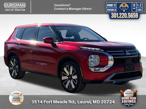 Red Diamond 2025 Mitsubishi Outlander SE 2.5 S-AWC