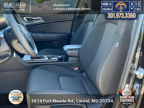 Fusion Black 2025 Kia Sportage LX