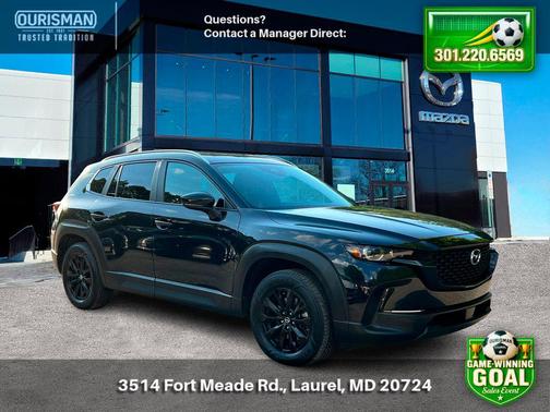 Jet Black Mica 2025 Mazda CX-50 2.5 S Preferred Package