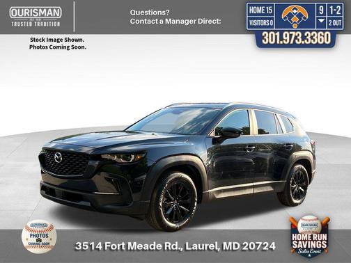 Jet Black Mica 2025 Mazda CX-50 2.5 S Preferred Package