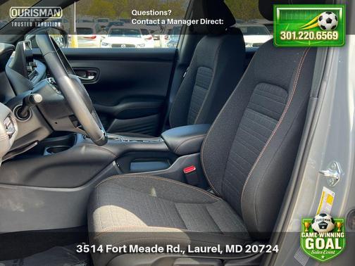 Light Blue 2025 Honda HR-V AWD Sport