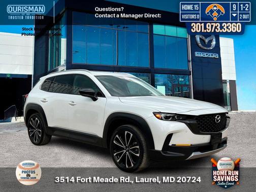 Wind Chill Pearl 2024 Mazda CX-50 2.5 Turbo Premium Plus Package