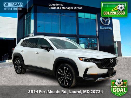 Wind Chill Pearl 2024 Mazda CX-50 2.5 Turbo Premium Plus Package