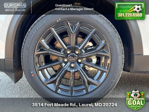 Rhodium White Premium 2026 Mazda CX-70 3.3 Turbo Preferred