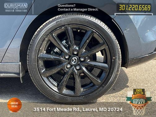 Polymetal Gray Metallic 2024 Mazda Mazda3 AWD