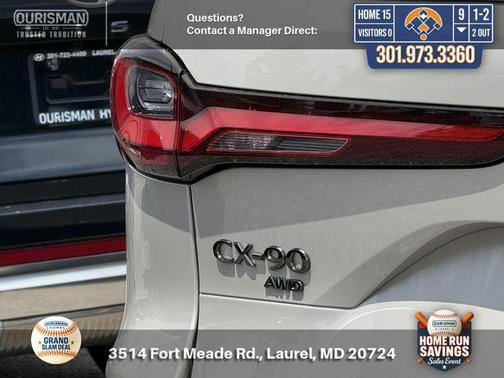 Platinum Quartz 2026 Mazda CX-90 PHEV Premium Sport